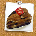 チョコレートのタルト